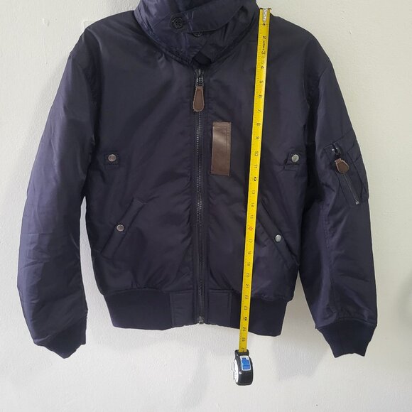 Okonkwo Military Jacket Men's Black US Air Force Logo Long Sleeve Size Medium - Picture 12 of 12